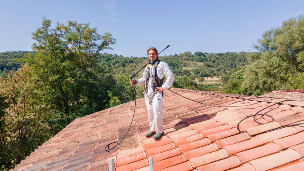 Nettoyage toiture près de Vinon Sur Verdon